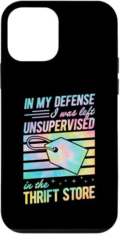 En mi defensa me dejaron sin supervisión en la tienda de segunda mano Carcasa para iPhone 12 mini