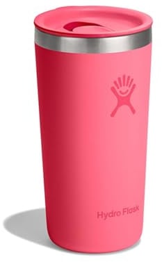 Hydro Flask – All Around Tumbler Press-in Lid 355 ml (12 oz) | Insulated Stainless Steel – Splash-Resistant, Cupholder Compatible – Keeps Drinks Cold 24 Hrs & Hot 12 Hrs – Popstar Pink