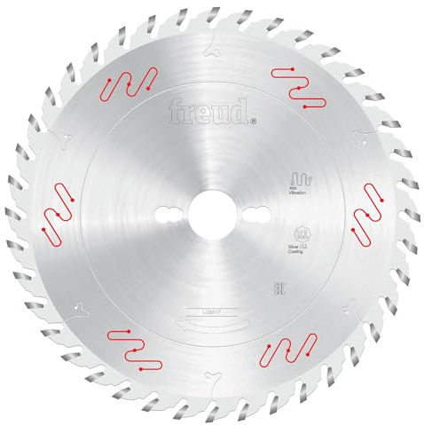 Freud LU2A17: 250 mm x 40T Hartmetallbestückte Klinge zum Reißen und Kreuzschneiden