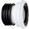 Polypipe Kwickfit 4 110mm Straight WC Toilet Pan Connector White SK40