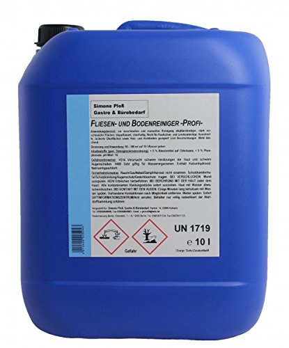 Fliesen und Bodenreiniger Profi 10 Liter mit Chlor
