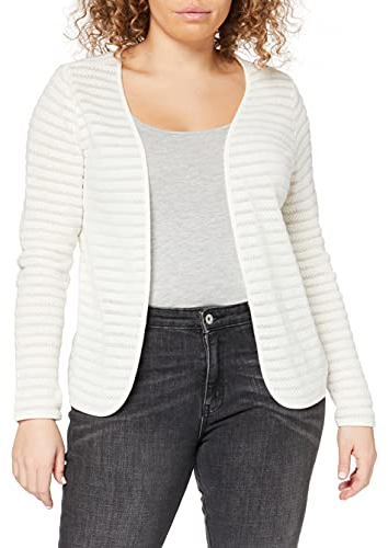 Only Crystal Ls Noos, Cardigan Donna, Bianco (Cloud Dancer), S