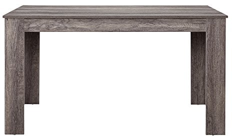 [en.casa] Esstisch Nora Esszimmertisch für 6 Personen Küchentisch 140 x 90 x 77 cm Eiche dunkel