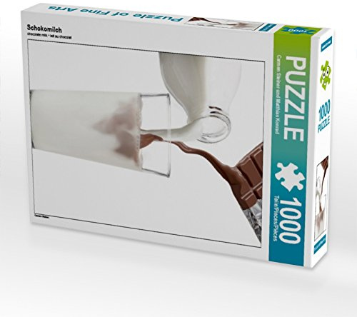 CALVENDO Puzzle Schokomilch | 1000 Teile Lege-Größe 48 x 64 cm Foto-Puzzle für glückliche Stunden
