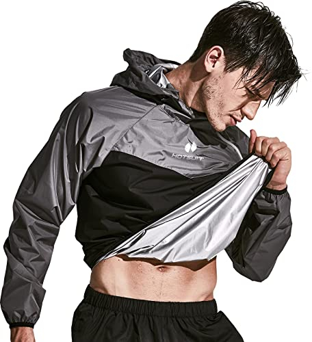 HOTSUIT Schwitzanzug Herren Trainingsanzug Sportanzug Fitness Schwitzanzug Trainingshose - Nano-Silver V2.0