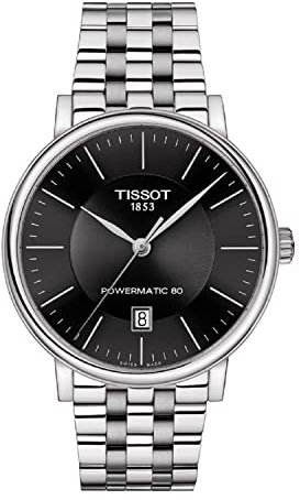 TISSOT Herren Analog Quarz Uhr mit Edelstahl Armband T1224071105100