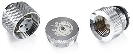 BitsPower Wasserauslass G1/4 Zoll AG - Silber