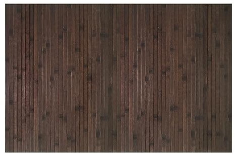 Atmosfera Home Bamboo Tapis Baboo Cool WENGE (140X200), 100% Bambou, Marron foncé, 140 x 200 cm