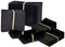 Black Plastic PERFORATED Shrink Bands for Jar/Bottle Caps 6 SIZE CHOICES (B2) 52x55 Fits (25-30) mm Diameter (Tall), Sample (3 pcs sent in post)