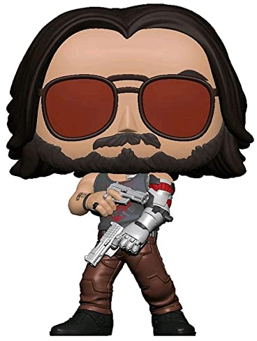 Funko POP! Games: Cyberpunk 2077- Johnny Silverhand 2 - Vinyl-Sammelfigur - Geschenkidee - Offizielle Handelswaren - Spielzeug Für Kinder Und Erwachsene - Games Fans - Modellfigur Für Sammler