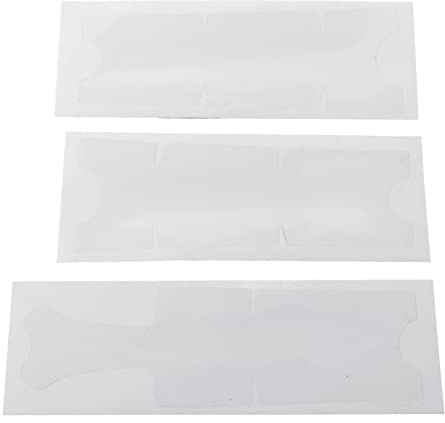 3Pcs / Bag Bike Kurbel Aufkleber Transparente Fahrrad Kurbel Arm Schutzfolie Fahrrad Kurbel Adhäsive Folienschutz(D-Typ)