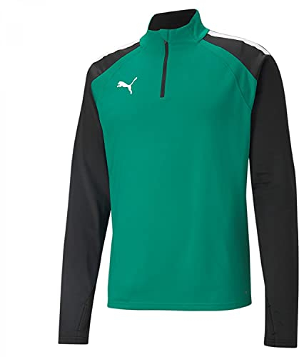PUMA Herren Sweater, Pepper Green-Puma Black, L