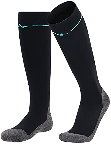 gipfelsport Kompressionssocken Schwarz (1x Paar) 36-38