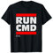 Run CMD T Shirt, Computer Geek T Shirt T-Shirt