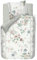 PiP Studio Bettwäsche Tokyo Bouquet White Weiß Blumen Blüten Zweige Motive Gepunktet Perkal Wendeoptik, Größe:Zusatzkissenbezug 40x80 cm