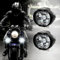 MCDD Phare Moto Feux Additionnels LED, 2Pcs Phares Avant Phares Supplémentaires pour Moto 12V Anti Brouillard Projecteur Spot avec Interrupteur pour Truck Moto Quad Scooter