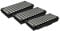 vhbw 3x Staubsaugerfilter kompatibel mit Siemens Q5.0, Q8.0 Silence Power, IQ700, Q5 Extreme Silence Power, Q8 Staubsauger - HEPA-Filter Schwarz Weiß