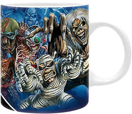 GB eye IRON MAIDEN – Taza – 320 ml – Eddie – subli – con caja x2