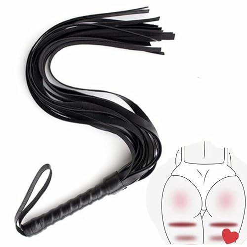 JSUOEO 1pcs Cuoio B - D - S - M Fouet équestre Jouet Clap de Mains