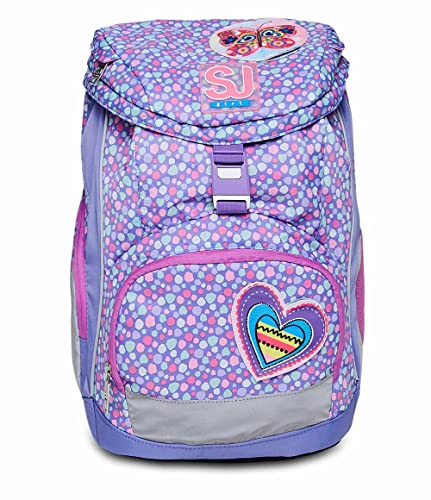SJ GANG STYLE JAM GANG Zaino UPDOWN SOFT Bambini Unisex, Viola, 27 x 42 x 18 cm