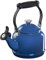 Le Creuset Enamel On Steel Demi Tea Kettle with Metal Finishes, 1.25 qt, Marseille