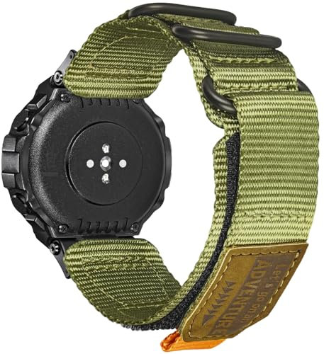 torbollo Uhrenarmbänder kompatibel mit Amazfit T-Rex/T-Rex 2/T-Rex Pro/T-Rex Ultra, robustes Sportarmband mit gewebtem Loop-Design
