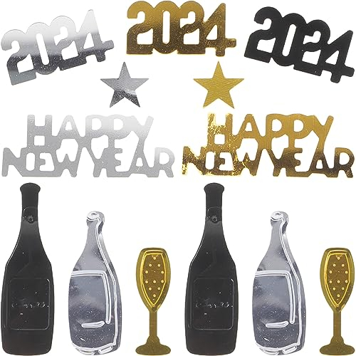 Operitacx 3 Taschen Konfetti Für Tischdeko Party-konfetti Für Silvester Dekoratives Konfetti Für Tisch Lustiges Für Party Foto-Requisiten Für Neujahrsfeier