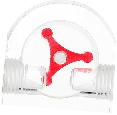 Gadpiparty Durchflussanzeige Für Wasserkühlungssystem Acryl Durchflussmesser Zubehör Für Computer Wasserkühlung Überwachung Anzeige