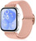 MiKoyi Cinturino per Huawei Watch Fit 4 Pro/Fit 4 / Fit 3, Morbido Traspirante Rimbalzante Regolabile Nylon Sportivo Intrecciato Cinturini di Ricambio per Huawei Watch Fit 3, Rosa