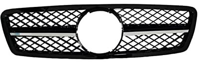 STRJUS Kühlergrille Auto Frontstoßstange Grill Für M&ercedes Für B&ENZ Für C-Klasse Für W203 Für C280 Für C320 Für C240 ​​für C200 Für C63 2000-2006