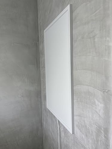 heatness Infrarotheizung mit 450Watt 60x90cm - individuell Einsetzbar (Wandheizung, Deckenheizung oder als Standgerät) für bis zu 10m² (ohne Thermostat)