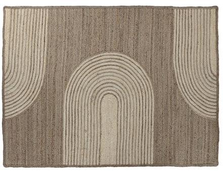 Home ESPRIT Teppich Beige Natur Boho 160 x 230 x 1 cm - Marke EAN:8424002154325