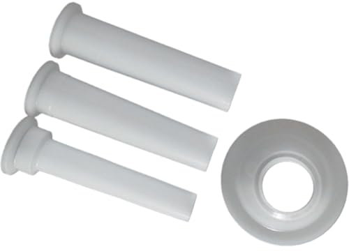 Goowafur Tubos para embutir salchichas, Embudos para embutidoras de salchichas Tubos de embutidora para molinillo, Tubos de embudo Manual para picadora de carne, embutidor de salchichas, embudo de