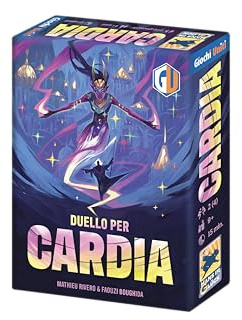 Giochi Uniti - Cardia, Brettspiel, 2 (4) Spieler, 9+ Jahre, GU856, italienische Ausgabe