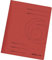 Herlitz 10902476 Schnellhefter Easy Orga, Manilakarton, rot