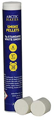 Arctic Hayes PHB006 1 x Standard White Smoke 6-Pieces Pellet Tube