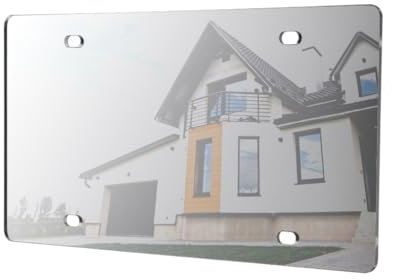 Acrylic License Plate Blanks (Mirror, 1)