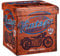 Relaxdays Dartscheibe Schutzring R6, Wandschutz für 45 cm Dartboard, EVA, Dart Auffangring HBT: 71 x 71 x 3 cm, grau