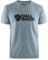 Fjällräven Herren Logo T-Shirt M, Uncle Blue-Melange, XS