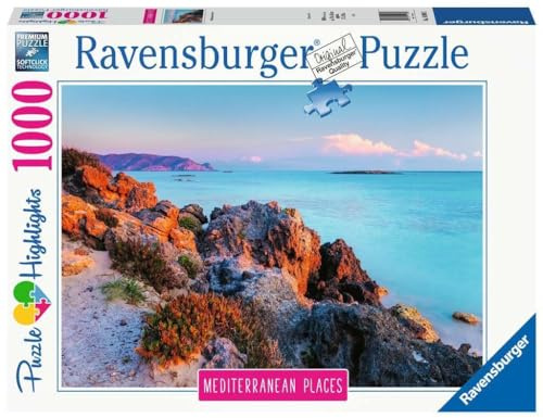 Ravensburger 14980 Puzzle-Mediterranisches Griechisches 1000p