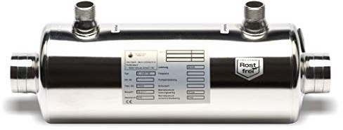 well2wellness® Dapra Wärmetauscher HWT 42 kW in Edelstahl