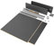Emuca - Kit de cajón para cocina o baño con tableros incluidos y guias de extracción total con cierre suave, altura 93 mm para módulo 600 mm y profundidad 500 mm, Gris Antracita.