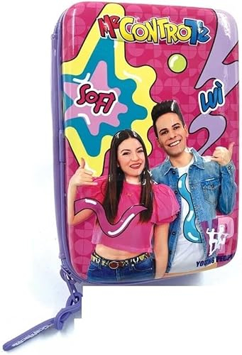pool Astuccio Me Contro Te Slime Rosa Rigido One Time 1 Zip Completo Scuola