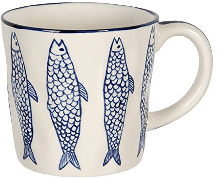 Clayre & Eef Becher Creme 15x11x10 cm / 300 ml 6CEMU0097