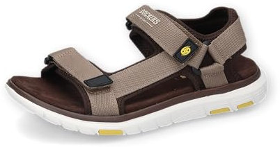 Dockers by Gerli Herren Trekking Sandalen, Männer Sandalen,offene Schuhe,Strandschuhe,Outdoorsandalen,sportsandalen,beige,44 EU