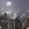 adrium Acryl-Bild 90 x 90 cm: Skyline von Hong Kong City vom Victoria Peak(7424301)