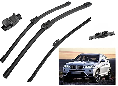 DVOLTS Wischer Scheibenwischer Für BMW X3 F25 2010-2017 26 + 20 + 13 vorne Hinten Wischerblätter Bürstenschneider Zubehör