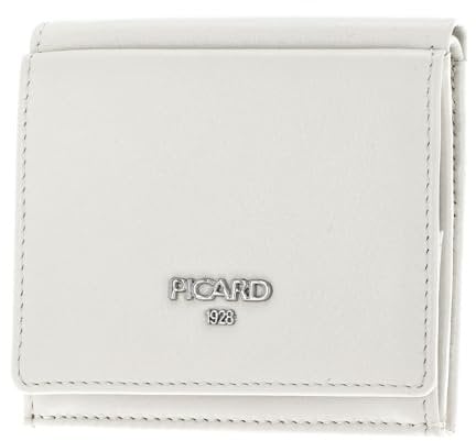 Picard Bingo Geldbeutel für Damen aus hochwertigem Leder in der Farbe Cream, Maße: 10x10,500x2 cm, 71633422I3