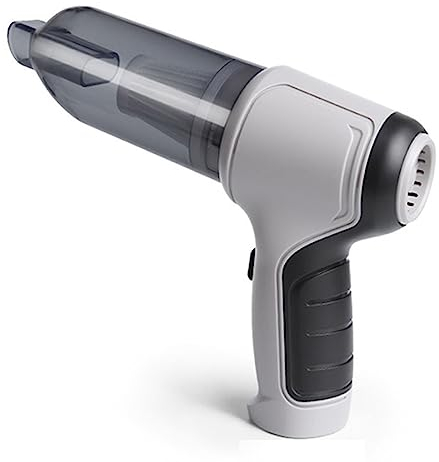 EUROXANTY Aspirador de Mano | Aspirador inalámbrico con Boquilla-Escoba | Limpiador de Coche con Batería Recargable | Aspiradora de Mano de Alta Potencia | Gris
