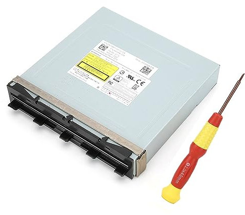 Pilote de Disque BluRay pour Console One, Lecteur de Disque DVD Blu Ray Liteon DG-6M1S-01B Module de Rechange pour Console One avec Tournevis (DG-6M2S-01B)